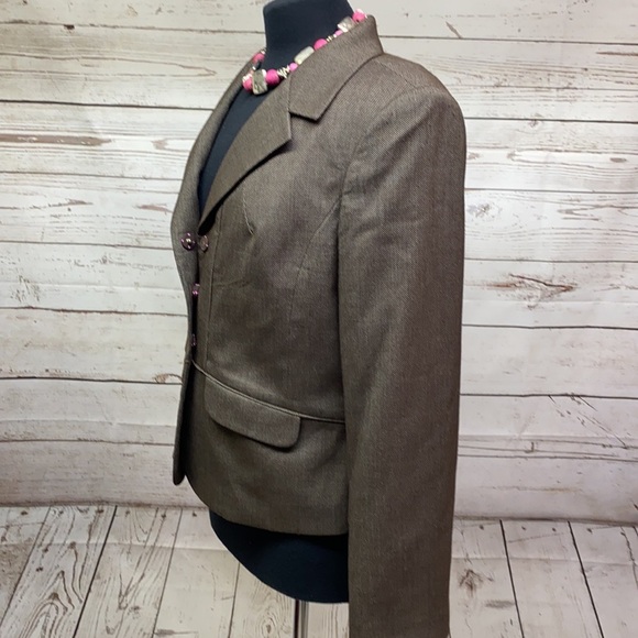 Sigrid Olsen Brown Speckled With Pink Accents - Picture 4 of 7